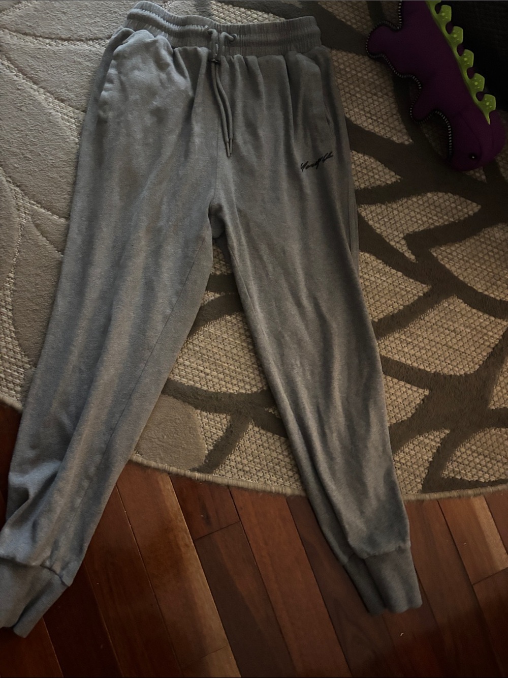 YoungLA Heather Gray Fleece Joggers
